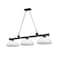 Z-Lite Cordon 3 Light Billiard, Matte Black & Matte Opal 2306-3MB-DMO14 - alternate 3